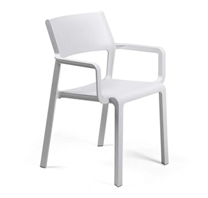 Immagine di NARDI SEDIA TRILL ARMCHAIR COLORE BIANCO