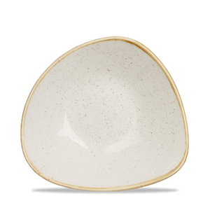 Immagine di STONECAST P.TO F.DO/COPPA TRIANGOLARE 22,9 cm BARLEY WHITE