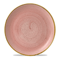 Picture of STONECAST PIATTO PIANO TONDO 28,8 PETAL PINK