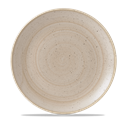 Picture of STONECAST PIATTO PIANO TONDO 28,8 NUTMEG CREAM