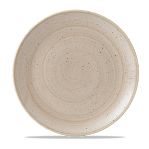 Picture of STONECAST PIATTO PIANO TONDO 28,8 NUTMEG CREAM