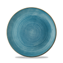 Picture of STONECAST PIATTO PIANO TONDO 21,7 RAW TEAL