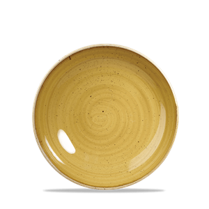 Picture of STONECAST PIATTO PIANO TONDO 16,5 cm MUSTARD SEED YELLOW