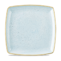 Picture of STONECAST PIATTO QUADRATO 26,8 cm DUCK EGG BLUE